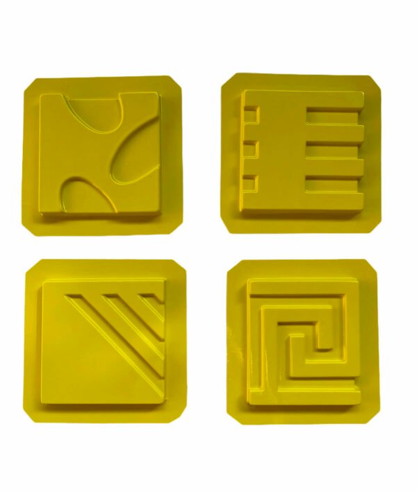 Kit 4 Mini Vasos 14x14cm Ref. KIT1