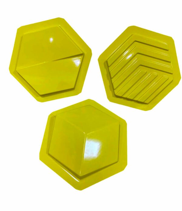 Kit 3 Mini Formas Sexavada 19x22cm Ref. 610