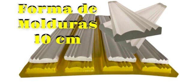 Kit 4 Molduras Peito de Pombo 95x10cm Ref. 313