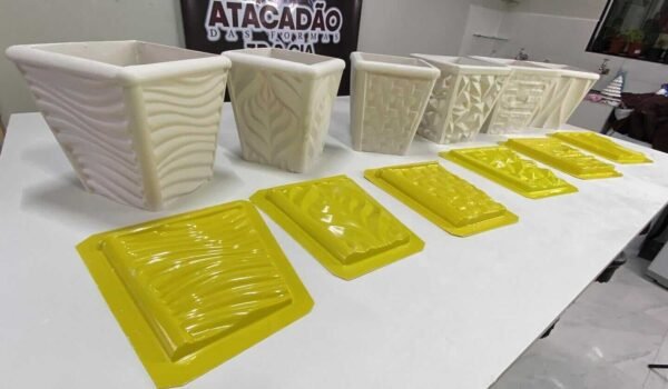 Kit 6 Vasos Pequenos 25x22cm Ref. KIT10