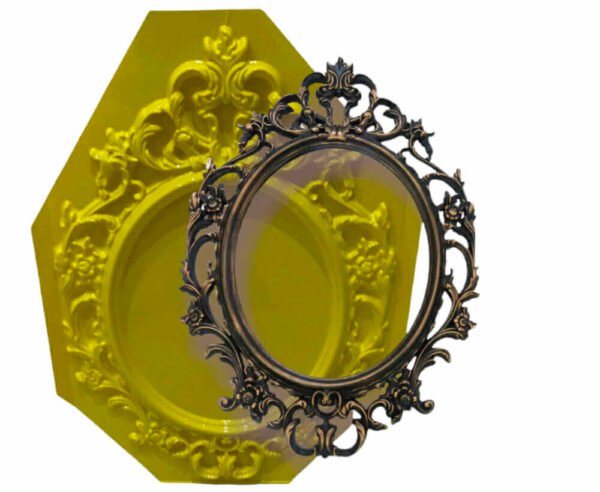 Forma de Espelho Oval 82x57cm Ref. 1038