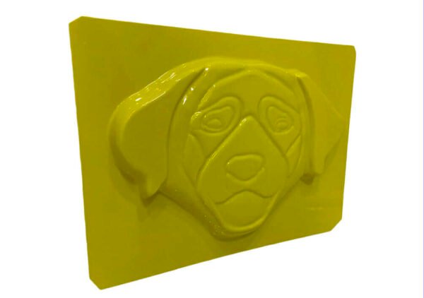 Forma Rosto de Cachorro 40x22cm Ref. 1044
