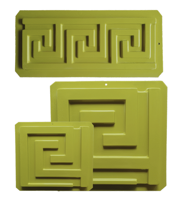 Kit Formas Vasos + Jardineira Labirinto Ref. 003